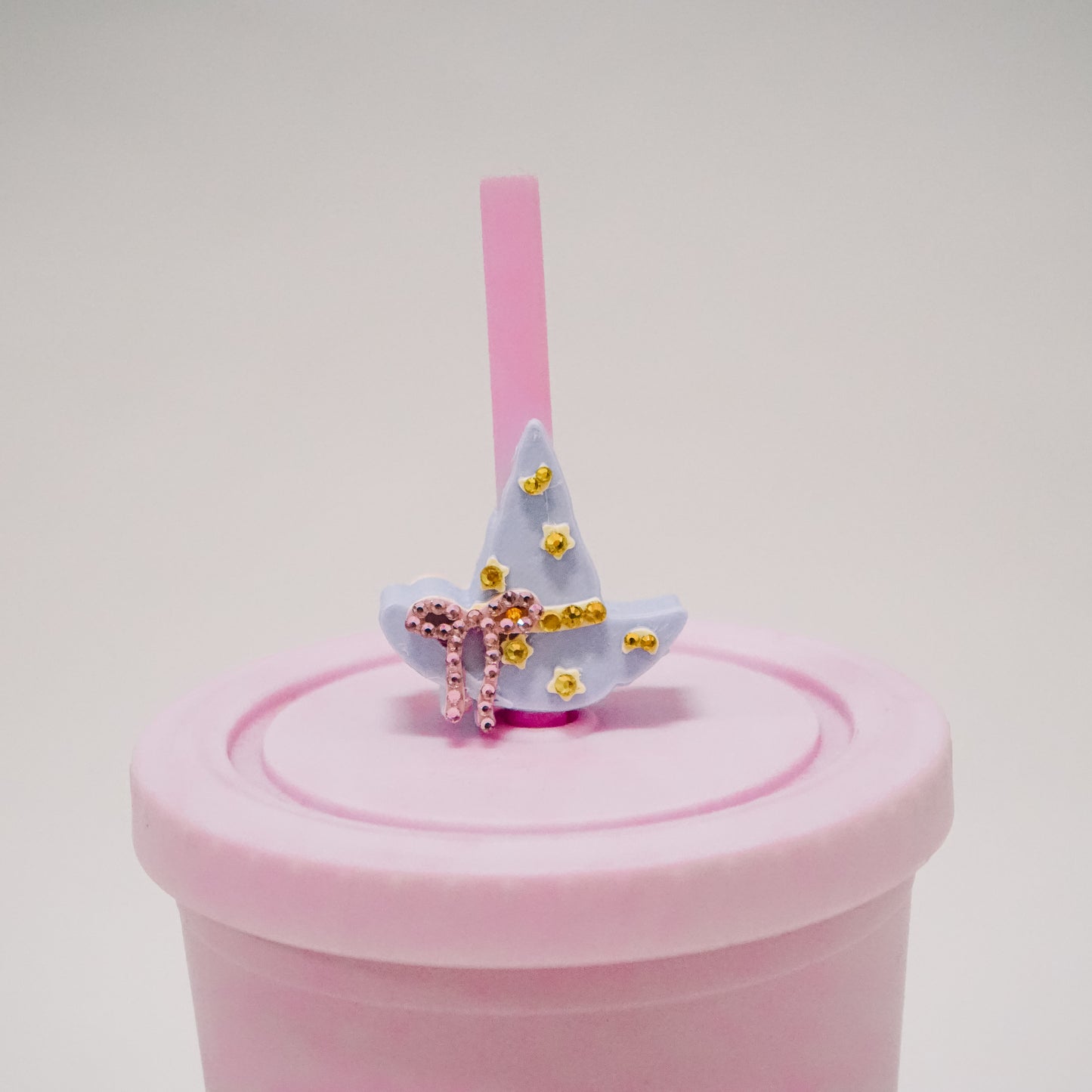 Witch Hat Straw Charm
