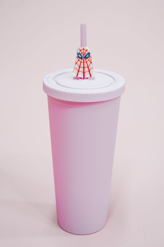Spidey Ghostie Straw Charm