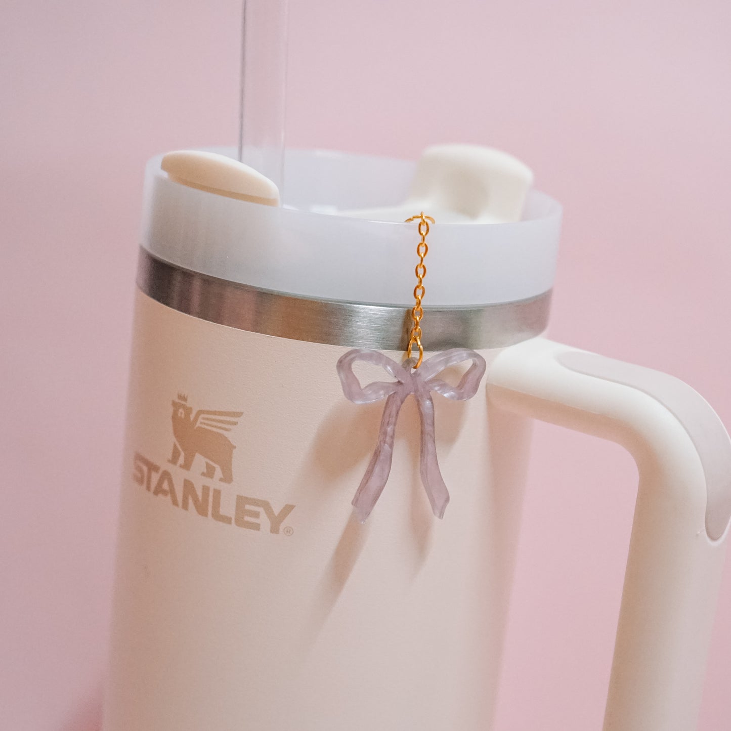 Bow Straw Dangle