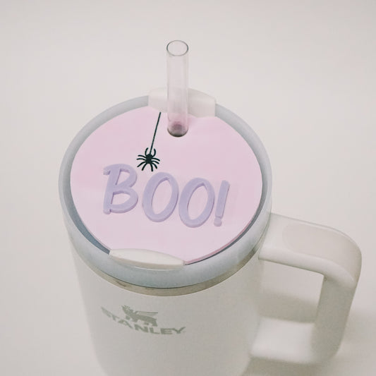 Pastel Boo! Lid Plate