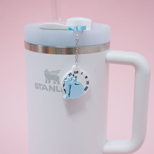Midnight Straw Dangle