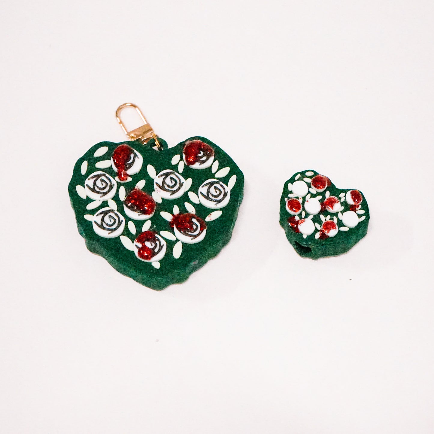 Paint Them Red Bag Charm