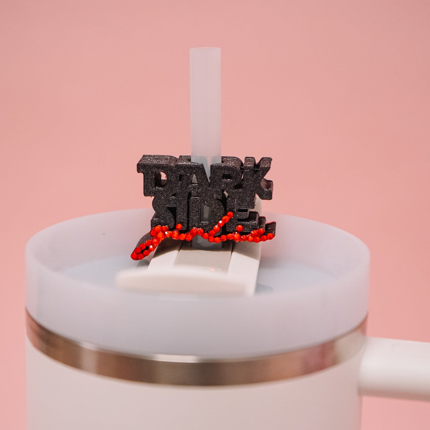 Dark Side Girlie Straw Charm