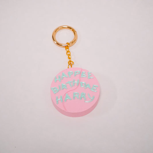 HBD Harry Cake Bag Charm