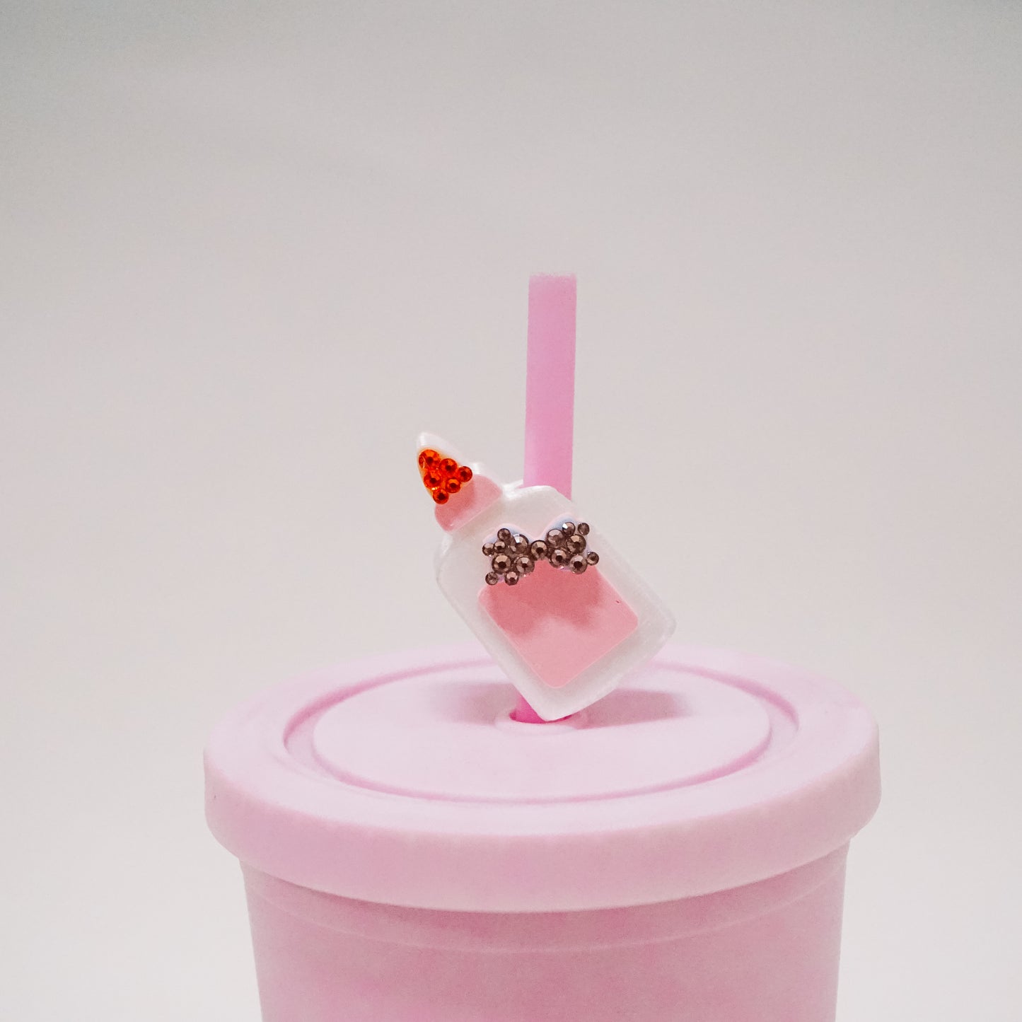 Glue Straw Charm
