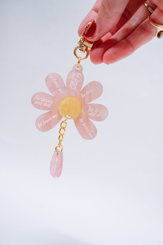 Pickin' Petals of a Flower Bag Charm