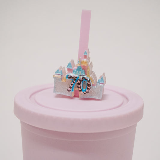 70th Castle Straw Charm