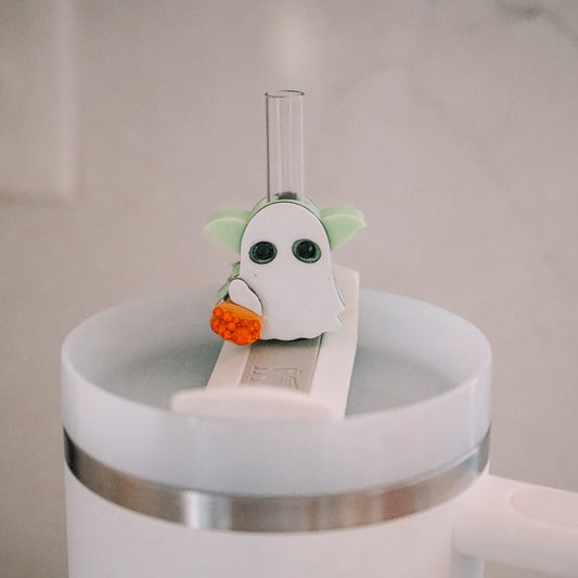 Space Bb Straw Charm