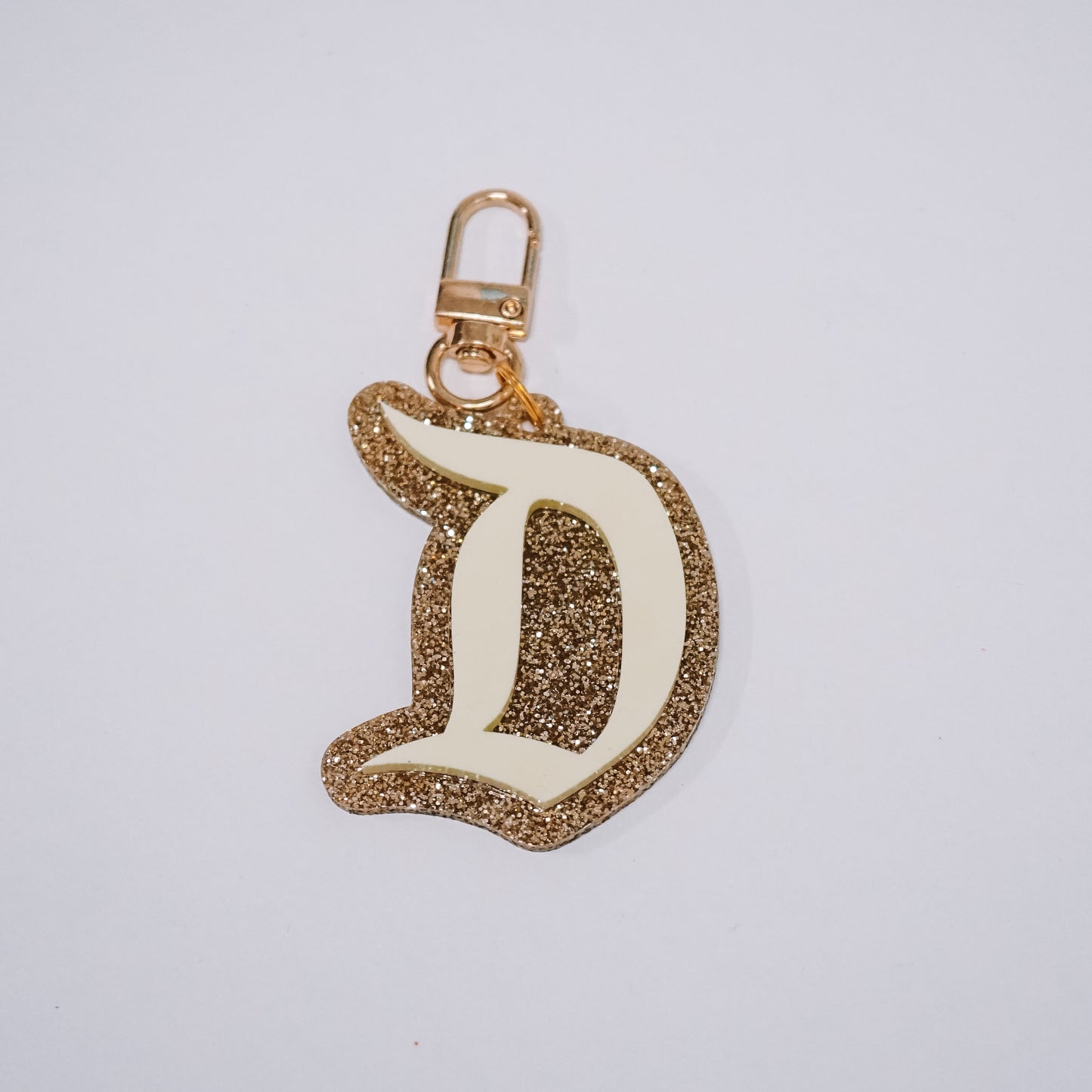 Retro D Bag Charm