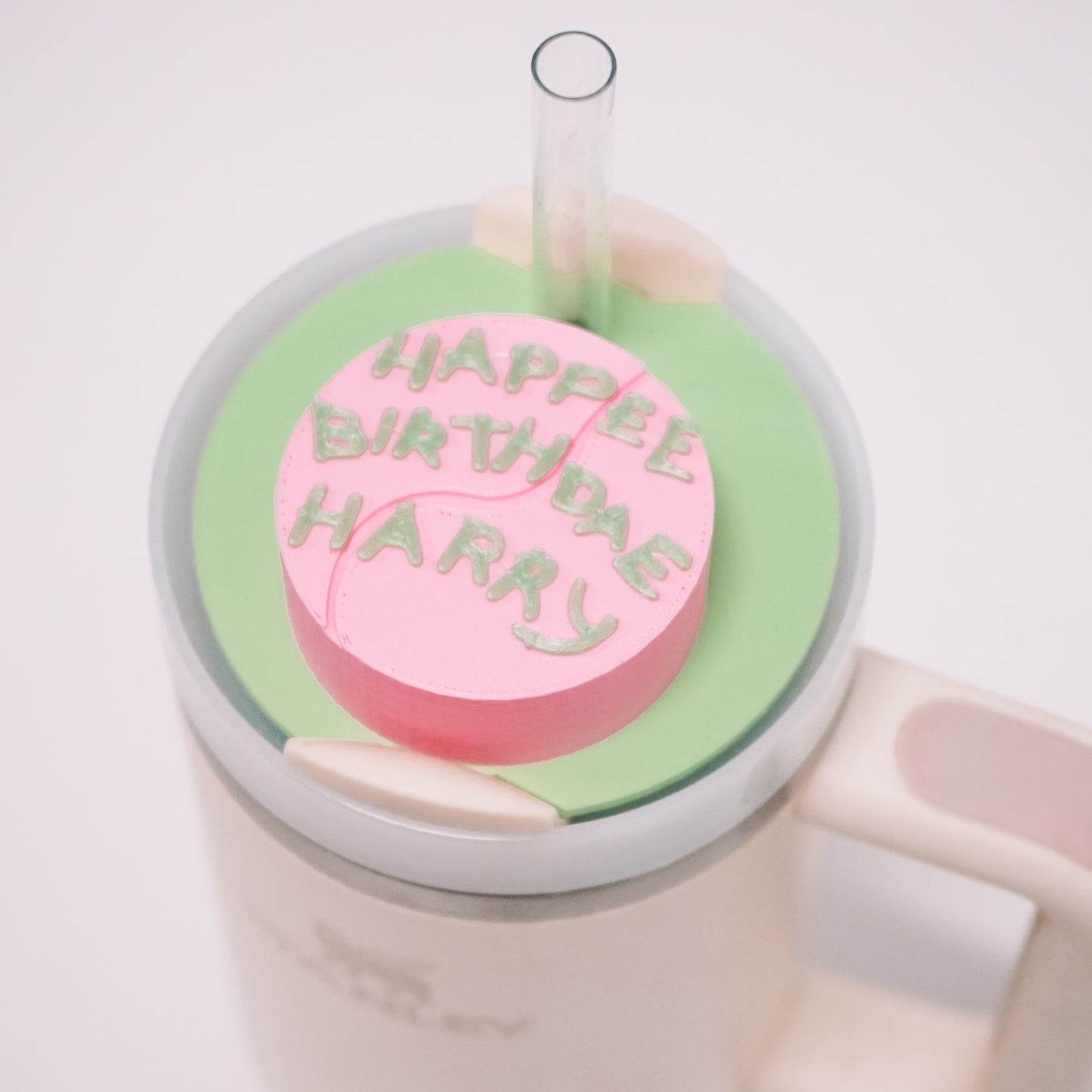 HBD Harry Cake Lid Plate