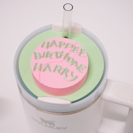 HBD Harry Cake Lid Plate