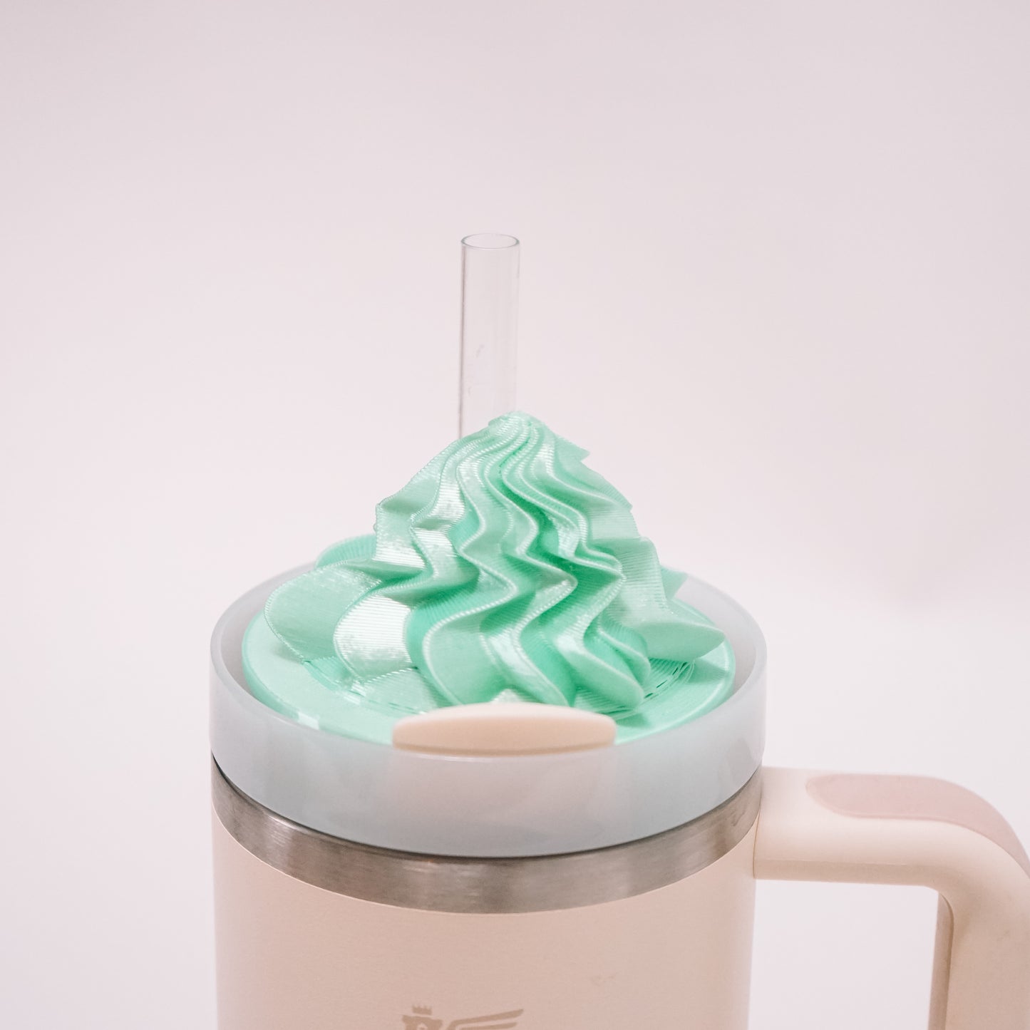 Mint Green Frosting Lid Plate
