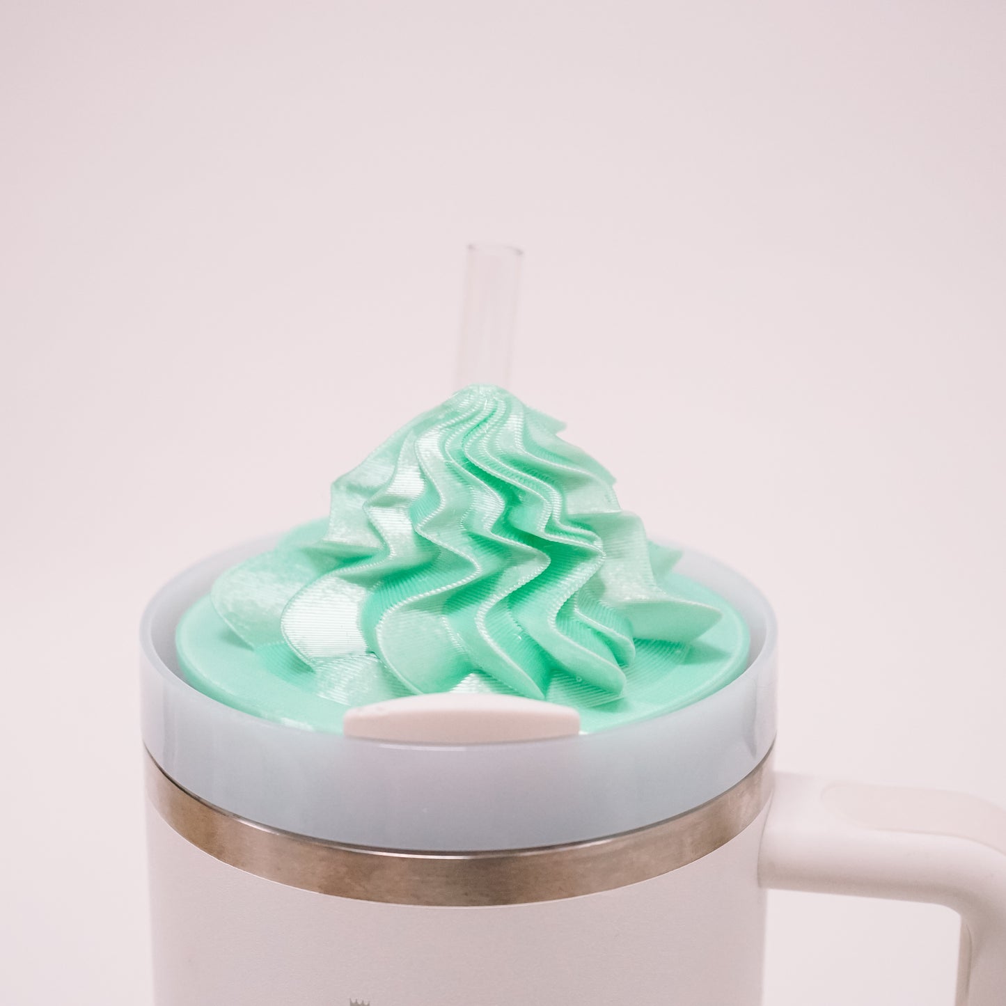 Mint Green Frosting Lid Plate