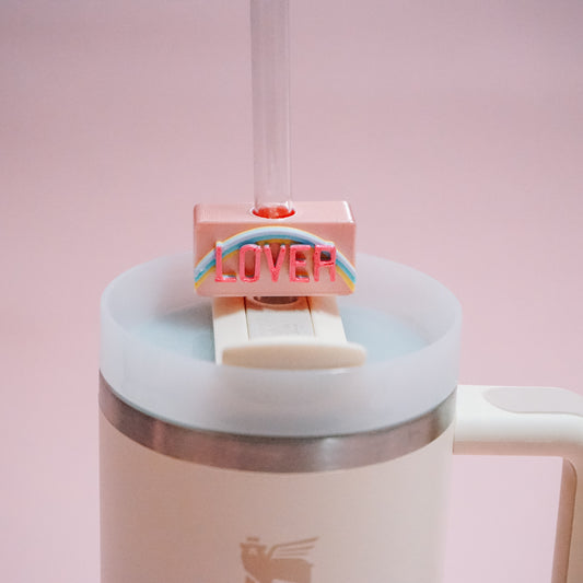 Lover Plate Straw Charm