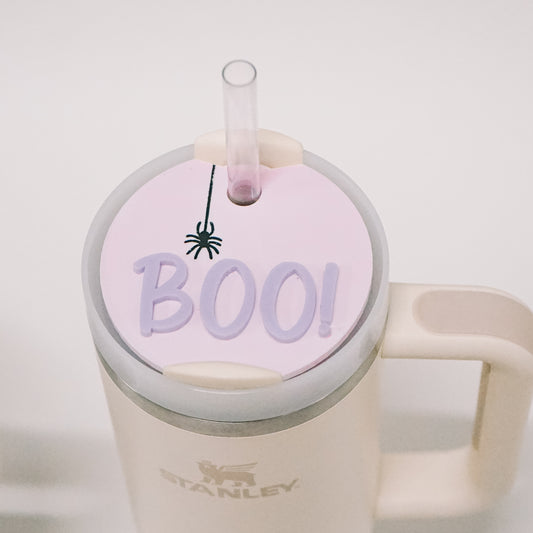 Pastel Boo! Lid Plate