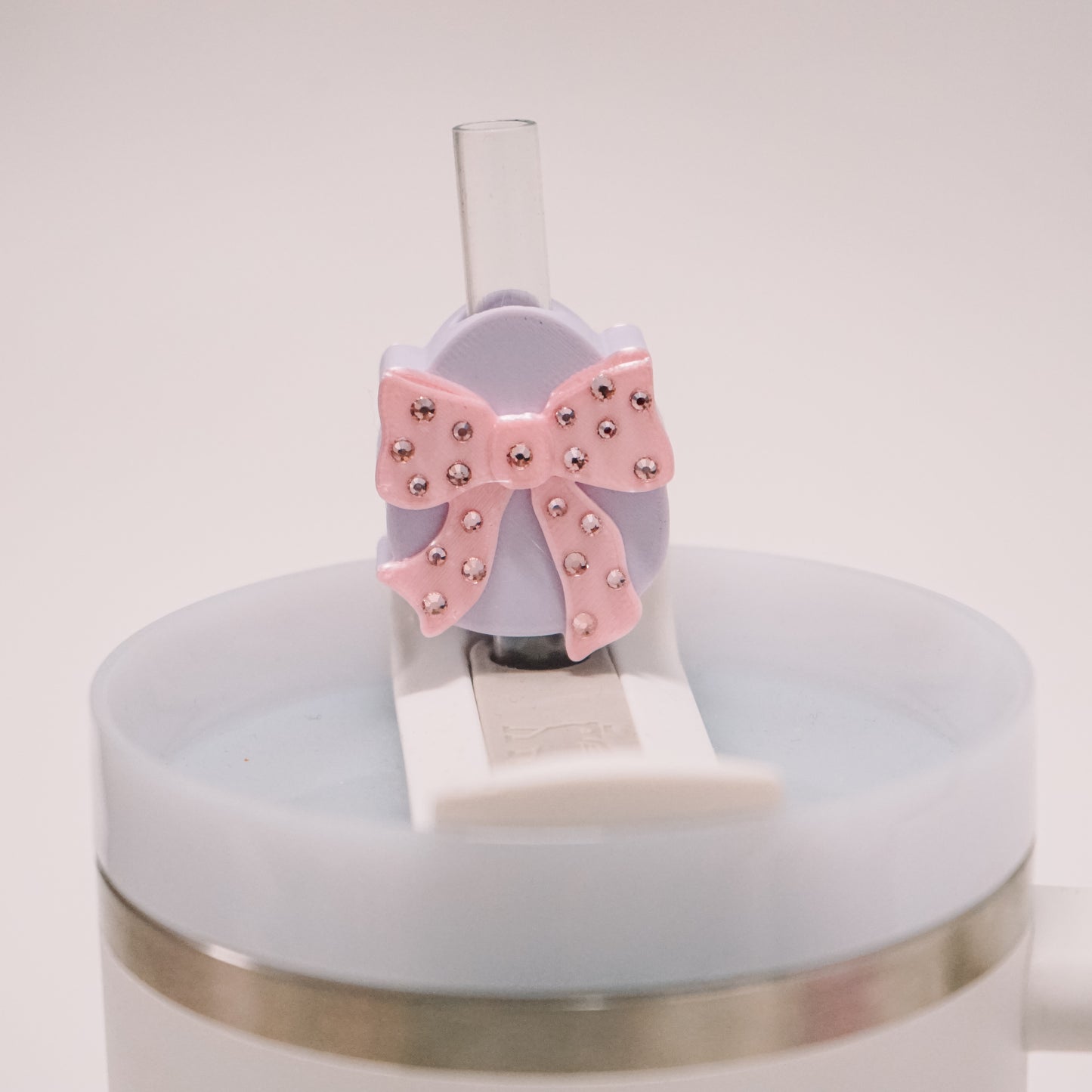 Easter Egg Straw Charm