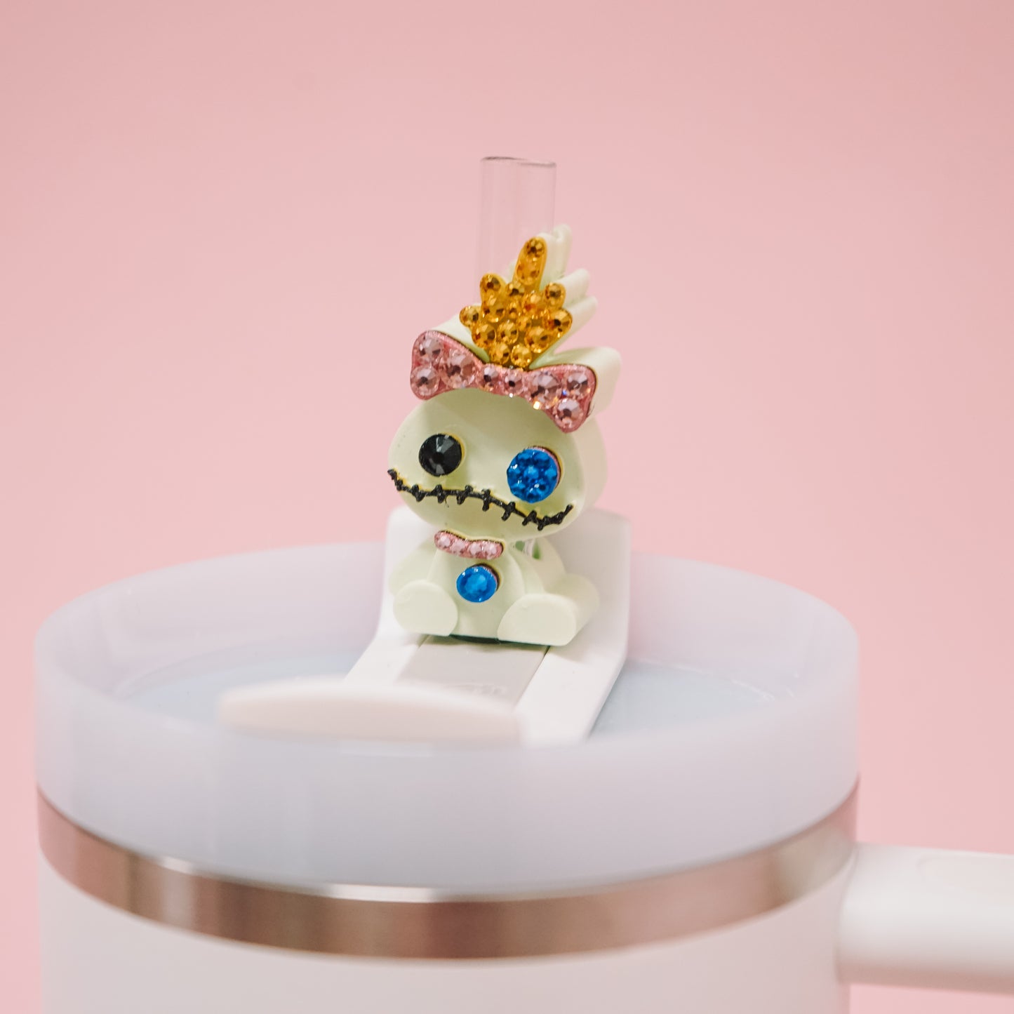 Island Doll Straw Charm