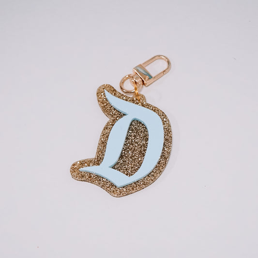 Retro D Bag Charm