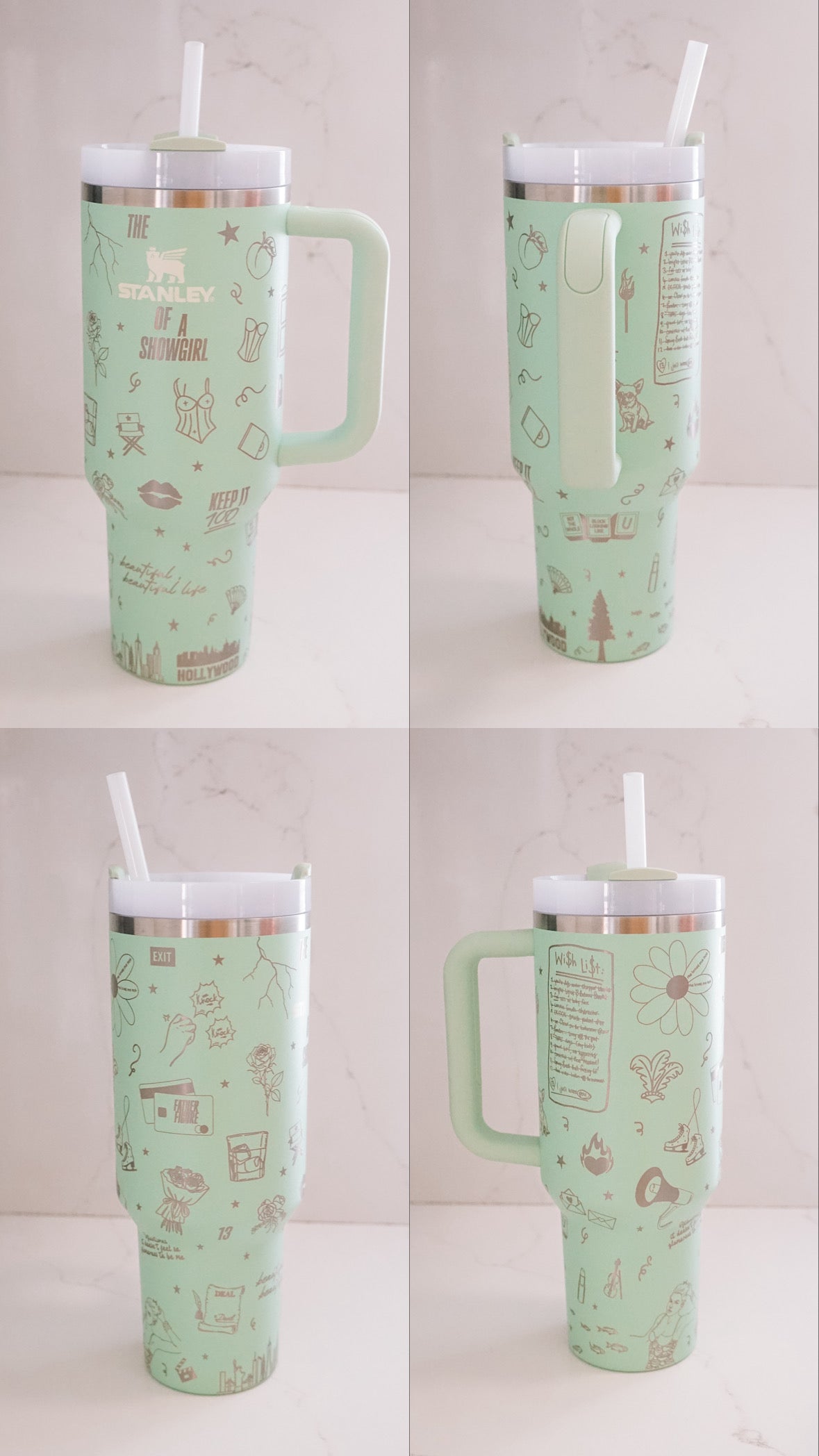 40 oz Showgirl Wrap Tumbler