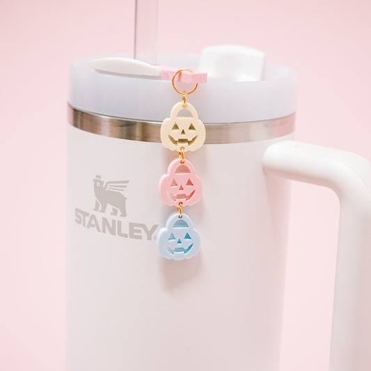 Candy Bucket Straw Dangle