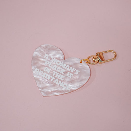 Resistance Girlie Bag Charm