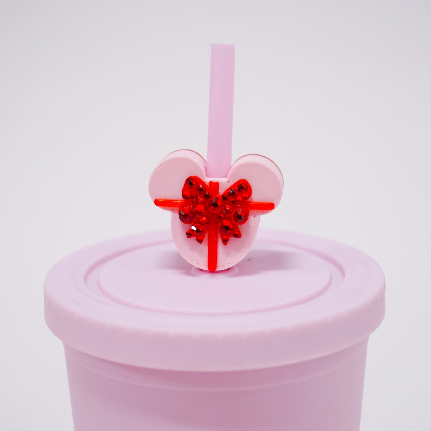 Ears Box of Chocolates Straw Charm