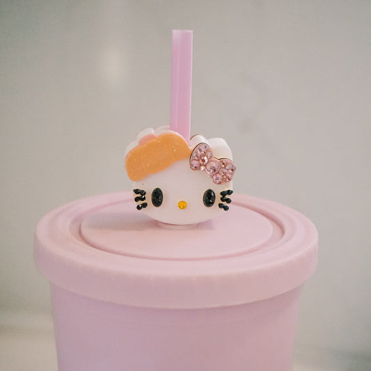 Pumpkin HK Straw Charm