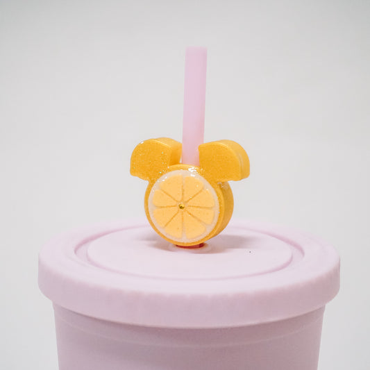 Ears Lemon Straw Charm