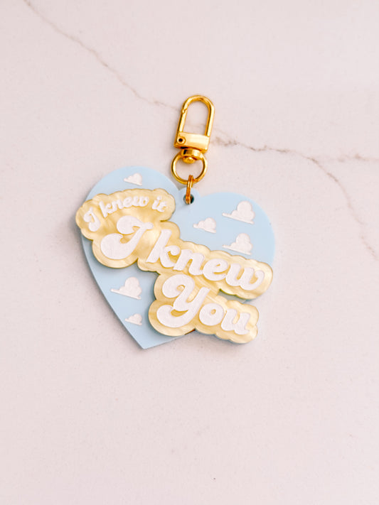 I Knew You Bag Charm