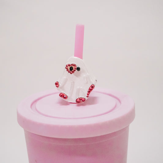Lover Ghost Straw Charm