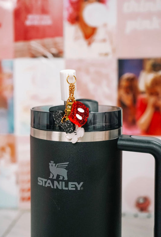 Mr Mouse Charmed Straw Cover