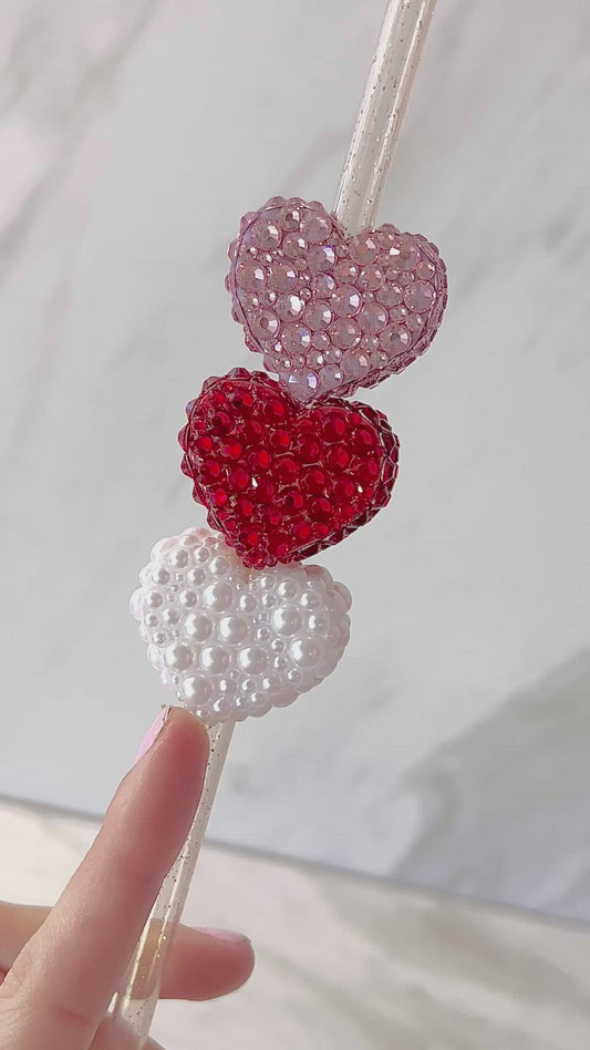 360 Degree Crystal Heart