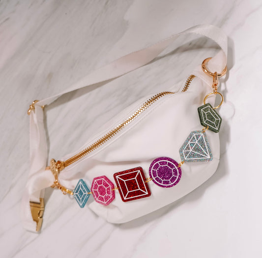 Bejeweled Bag Chain