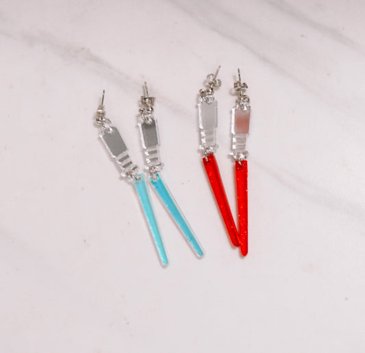 Saber Earrings