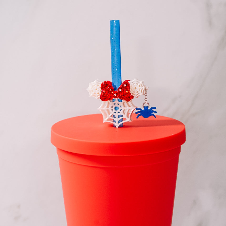 Spiderweb Slinging Mouse Charm