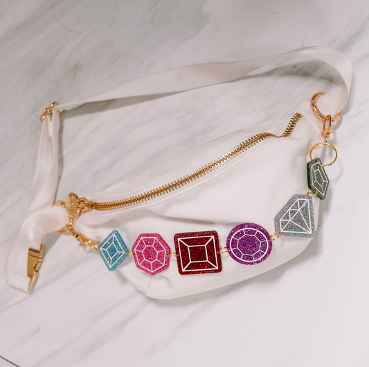 Bejeweled Bag Chain