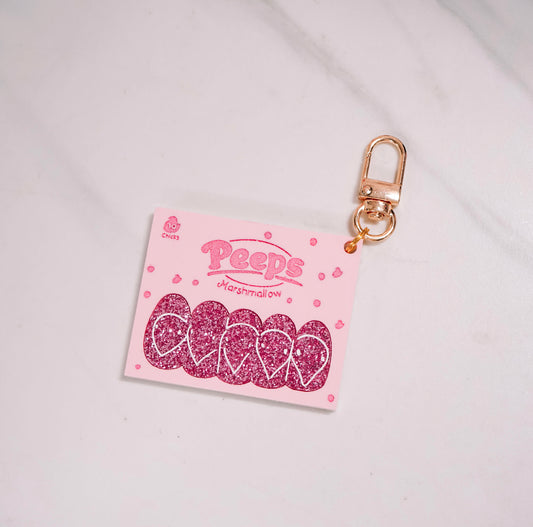 Marshmallow Chick Bag Charm