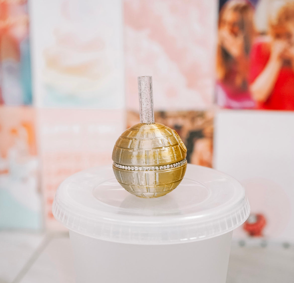 That's No Moon Straw Charm
